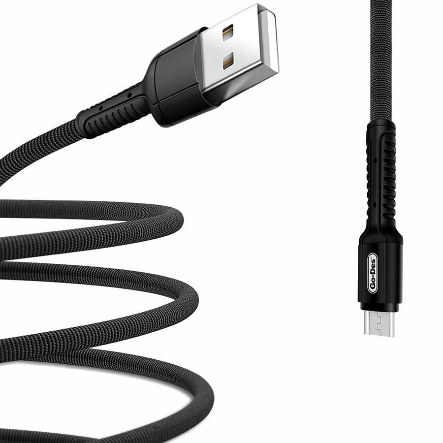 Go-Des GD-UC509 Micro Uçlu USB Şarj Kablosu - 1 Go-Des GD-UC509 Micro Uçlu USB Şarj Kablosu - 1